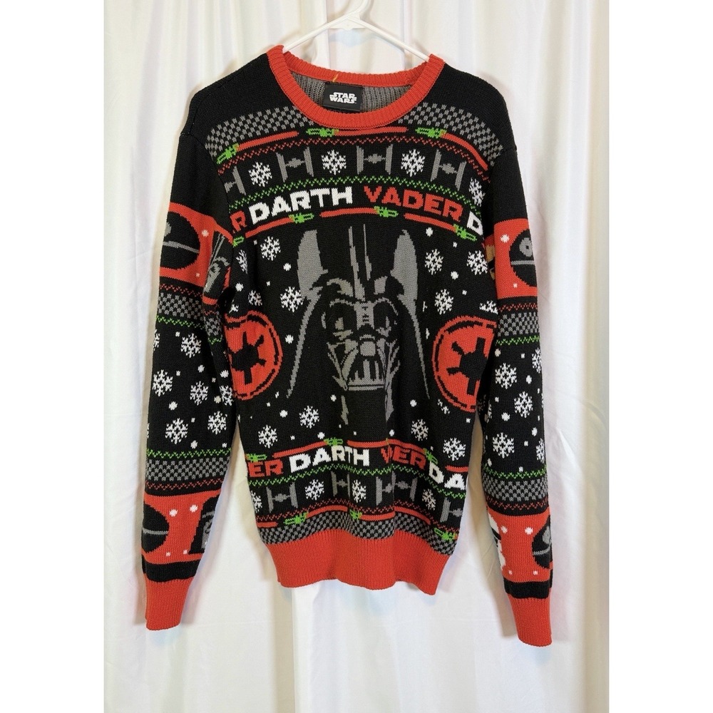 Geeknet Star Wars Darth Vader Christmas Ugly Sweater Size Med - Excellent